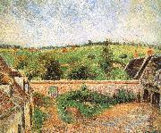 Farmer s yard, Camille Pissarro